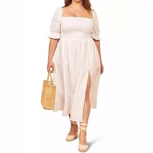 Reformation Marabella Linen Dress Size 1X